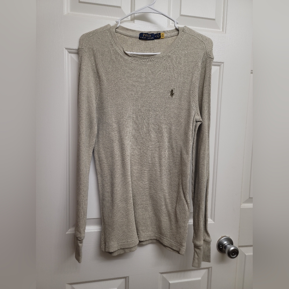 Polo Ralph Lauren Waffle Mens Size M long sleeve shirt